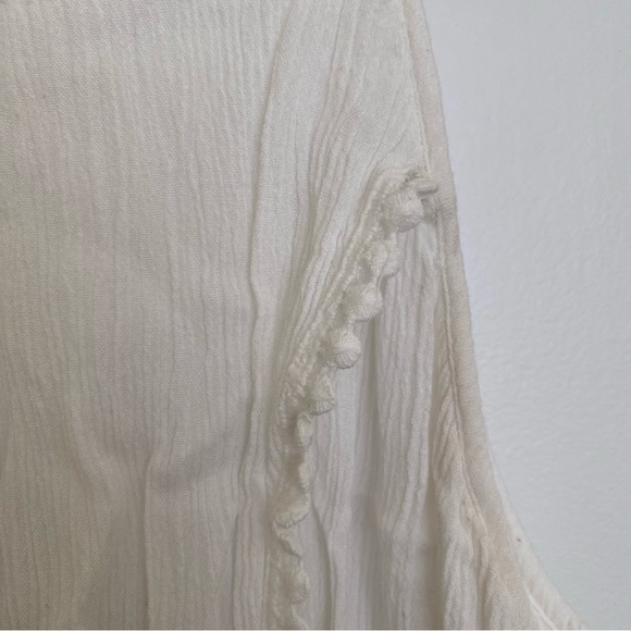 Lumiere White Blouse, Size Large - Picture 3 of 7